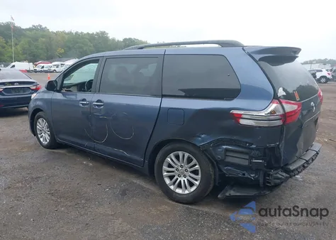 2017 Toyota Sienna Xle 8 Passenger from USA, damaged, VIN 5TDYZ3DC8HS836596